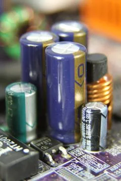 Computer Mother Board 스톡 사진