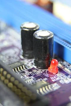 Computer Mother Board Stock Photos