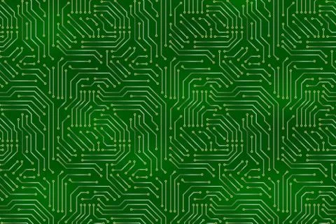 Computer motherboard background 库存插图