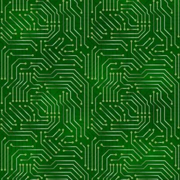 Computer motherboard background Illustrazione stock