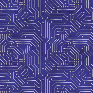 Computer motherboard background 库存插图