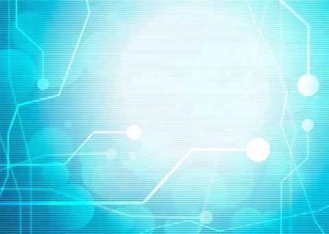 Computer motherboard on a blue background イラスト素材