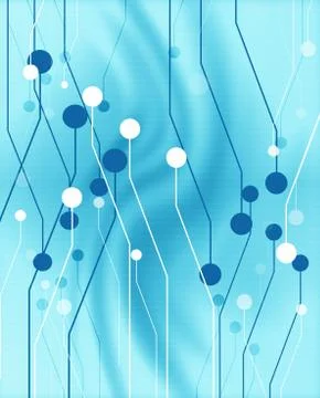 Computer motherboard 스톡 일러스트