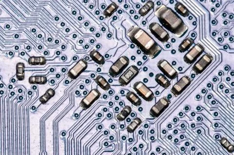 Computer motherboard Stock Photos