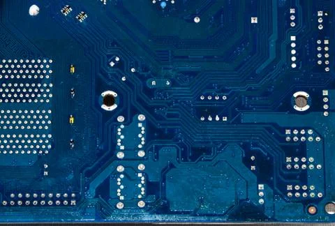 Computer motherboard Foto stock