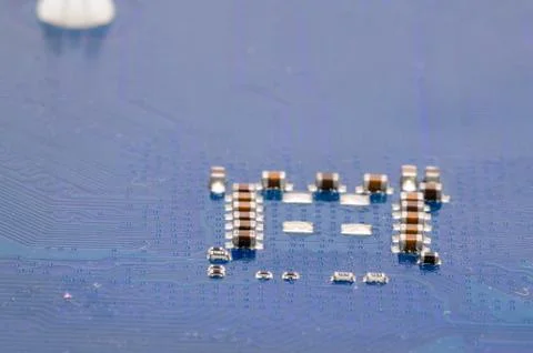 Computer motherboard 스톡 사진