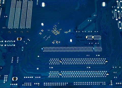 Computer motherboard Stock-Fotos