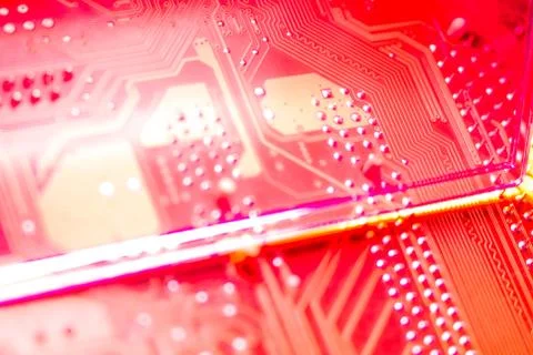 Computer motherboard Stock Photos