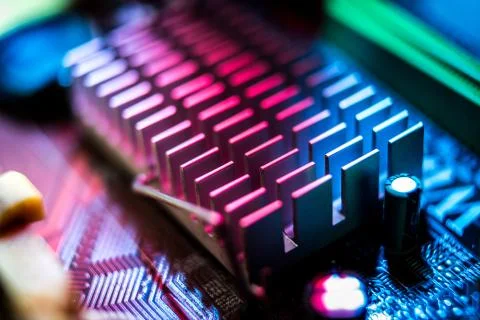 Computer motherboard Stock Photos