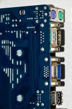 Computer motherboard 스톡 사진