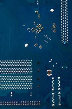 Computer Motherboard Foto stock