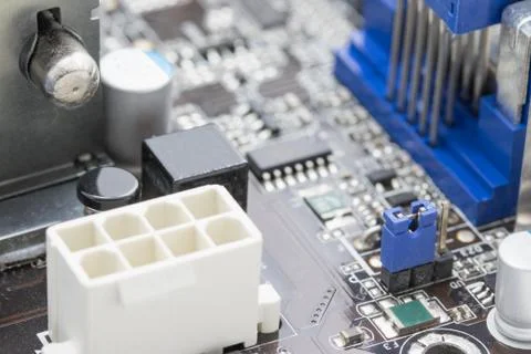 Computer motherboard Stock Photos