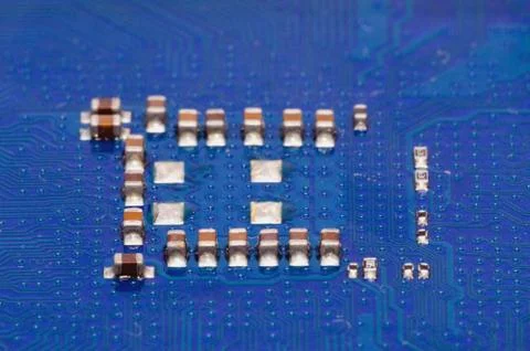 Computer Motherboard Foto stock