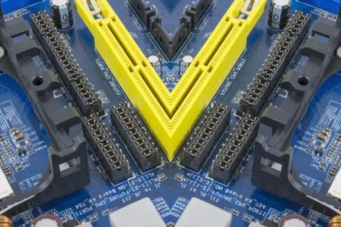 Computer motherboard Stock Photos