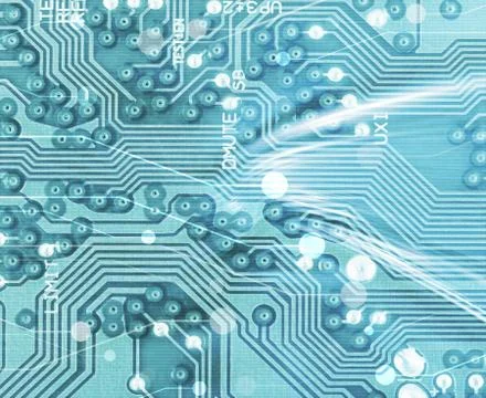 Computer motherboard Stock Photos