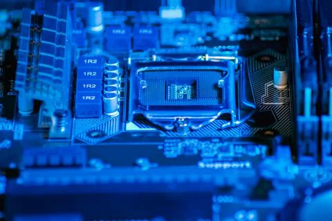 Computer motherboard Stock Photos