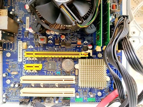 Computer Motherboard Stock Photos