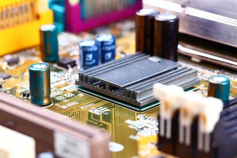 Computer motherboards Stock Photos