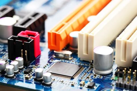 Computer motherboards Stock Photos