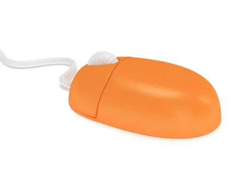Computer mouse.  3d render. Stock Illustration