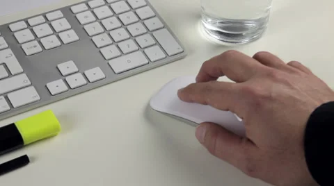 Computer mouse and keyboard Видео 33985147