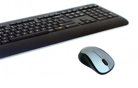 Computer Mouse and Keyboard Stock Photos