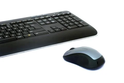 Computer Mouse and Keyboard Stock Photos