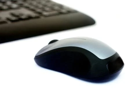 Computer Mouse and Keyboard Stock Photos
