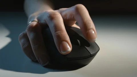 A computer mouse, close-up Stock Footage 101012875
