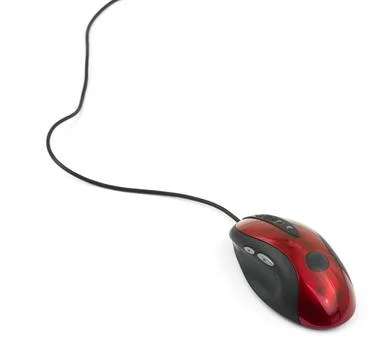 Computer mouse Computer mouse isolated on white background Copyright: xZoo... Stock Photos