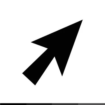 Computer Mouse Cursor Icon Illustration design 스톡 일러스트