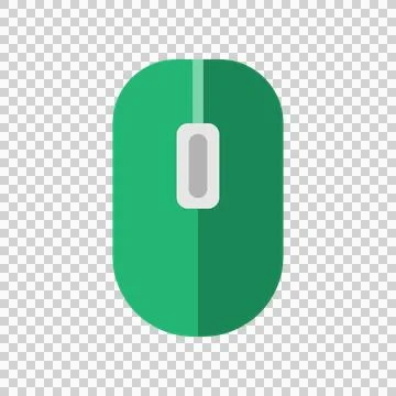 Computer mouse flat icons. symbol technology suitable for applications Illustrazione stock