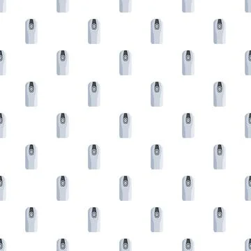 Computer mouse flat vertical seamless repeating pattern background Illustrazione stock