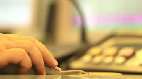 Computer mouse Stock Footage 10870381