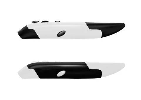 Computer mouse in the form of pens in vector. Illustrazione stock