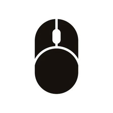Computer mouse hardware isolated icon 스톡 일러스트