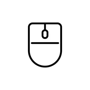 Computer mouse icon. Element of simple icon for websites, web design, mobile app 스톡 일러스트