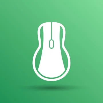 Computer mouse icon, icon vector symbol click button cursor Stock Illustration