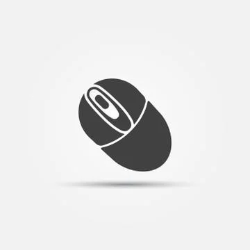 Computer mouse icon Stock Illustration