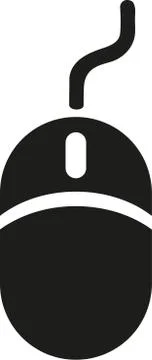 Computer mouse icon Stock Illustration