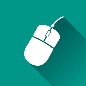 Computer mouse icon Stock Illustration