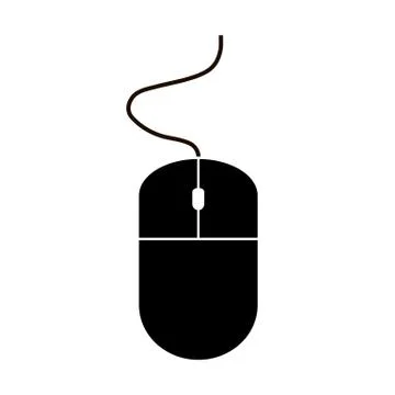 Computer mouse icon. Stock Illustration