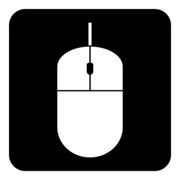 Computer mouse icon. Stock Illustration