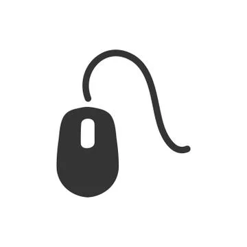 Computer Mouse Icon Stock Illustration