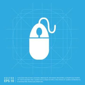 Computer Mouse Icon Stock Illustration