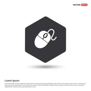 Computer Mouse Icon 库存插图