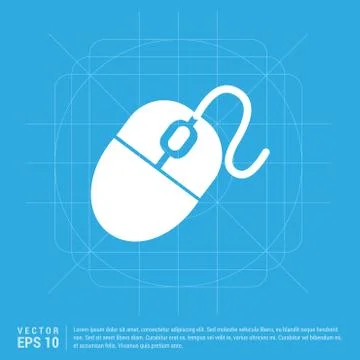 Computer Mouse Icon Stock Illustration