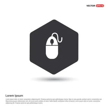 Computer Mouse Icon 스톡 일러스트