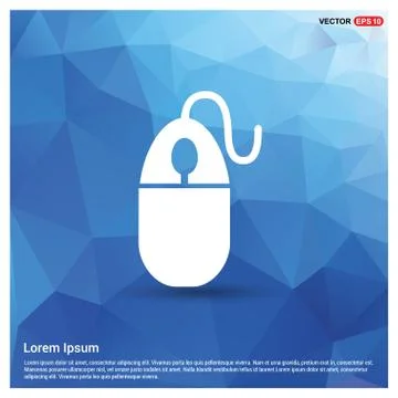 Computer Mouse Icon Stock Illustration