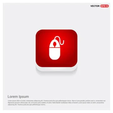 Computer Mouse Icon Illustrazione stock